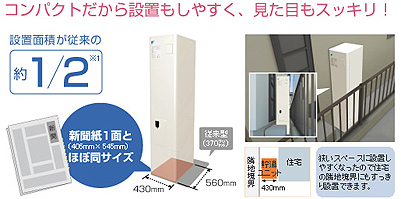 コンパクトエコキュート「パワーク」